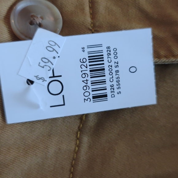 Loft The Perfect Straight Twill Pants - Picture 5 of 5